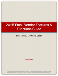 Red Pill Email's 2015 Email Vendor Features and Functions Guide