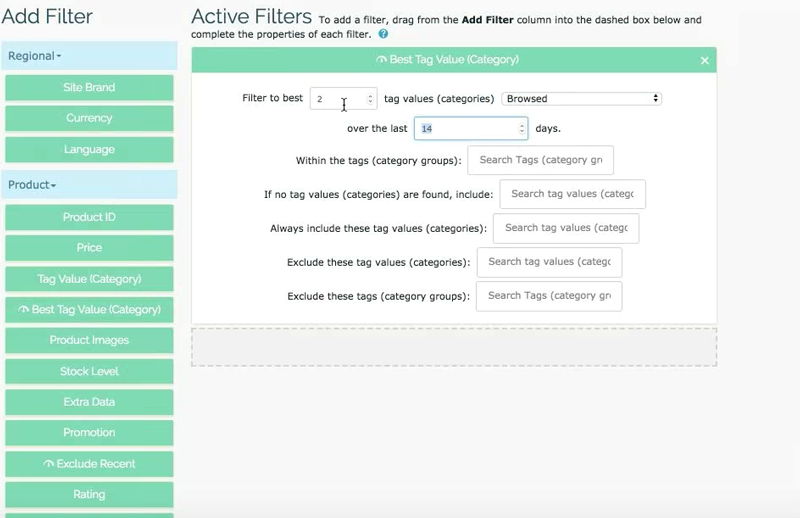 freshrelevace activefilters